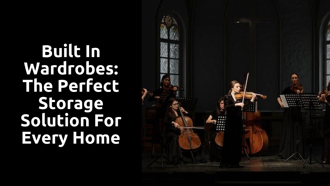 Built in Wardrobes: the Perfect Storage Solution for Every Home