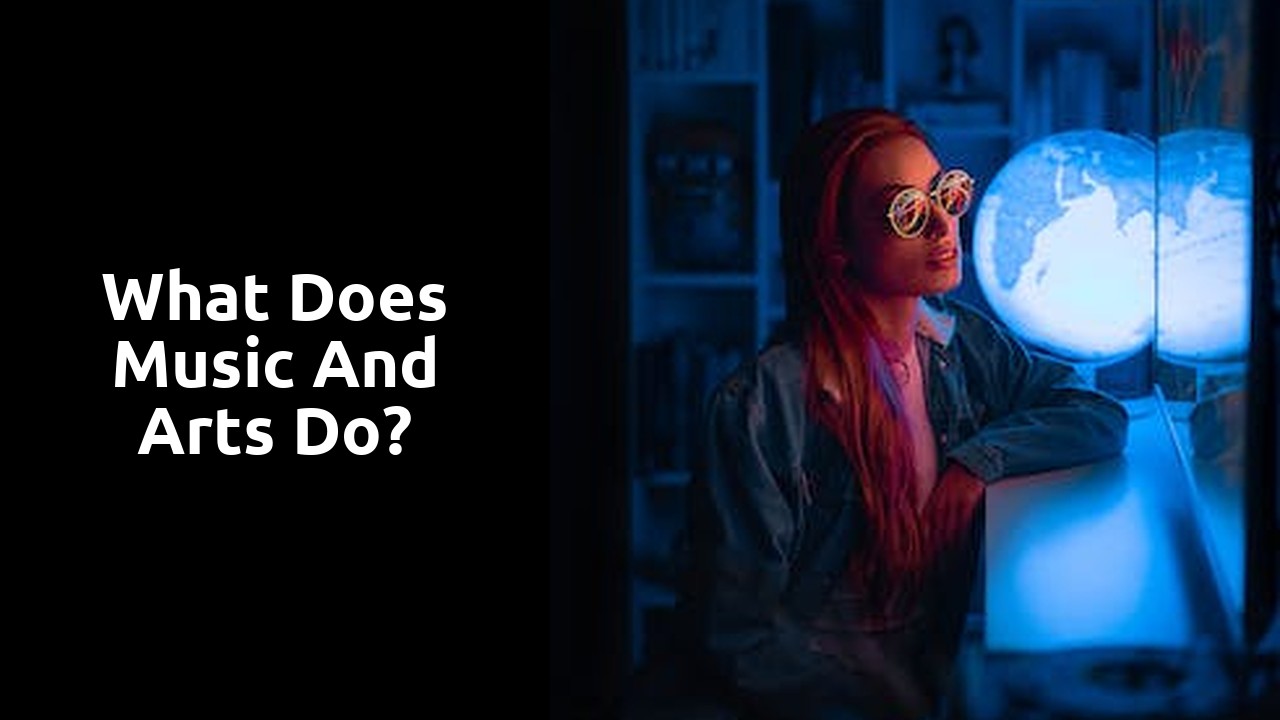 What does music and arts do?